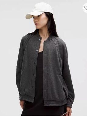 NWT Lululemon Scuba Oversized Varsity Jacket